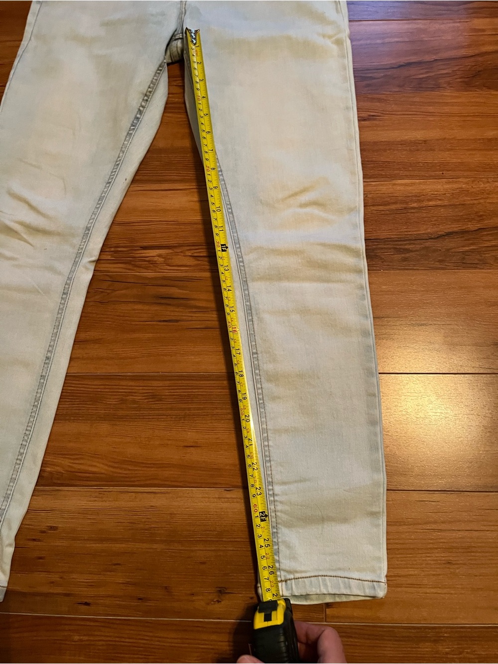 Light Wash men Skinny Jeans - Unbranded - Picture 4 of 5